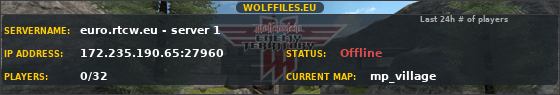 euro.rtcw.eu - server 1